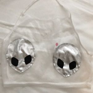 Alien Crop Top